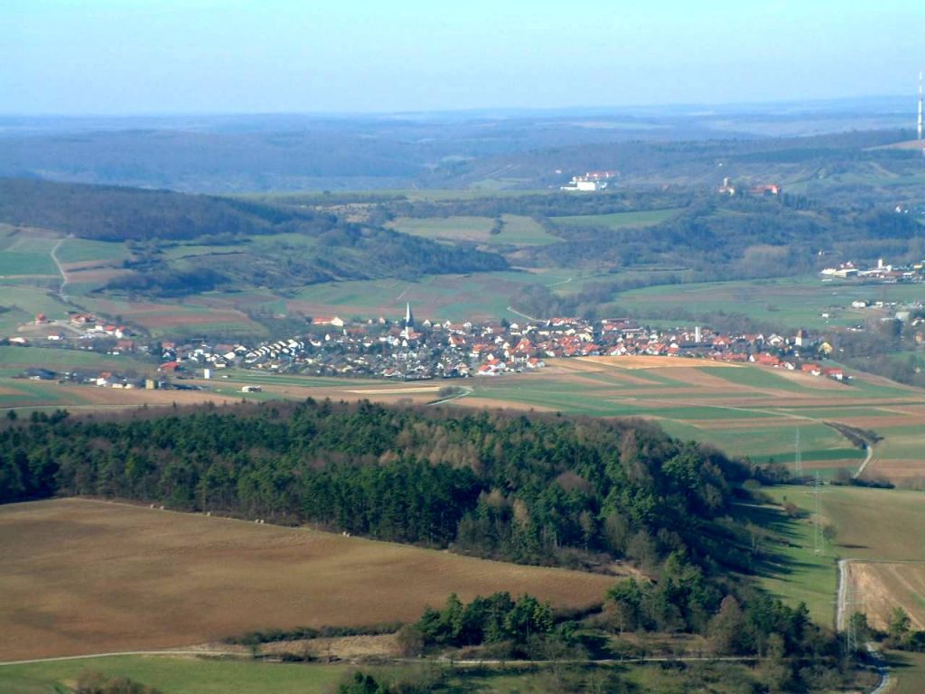 Anflug Markelsheim