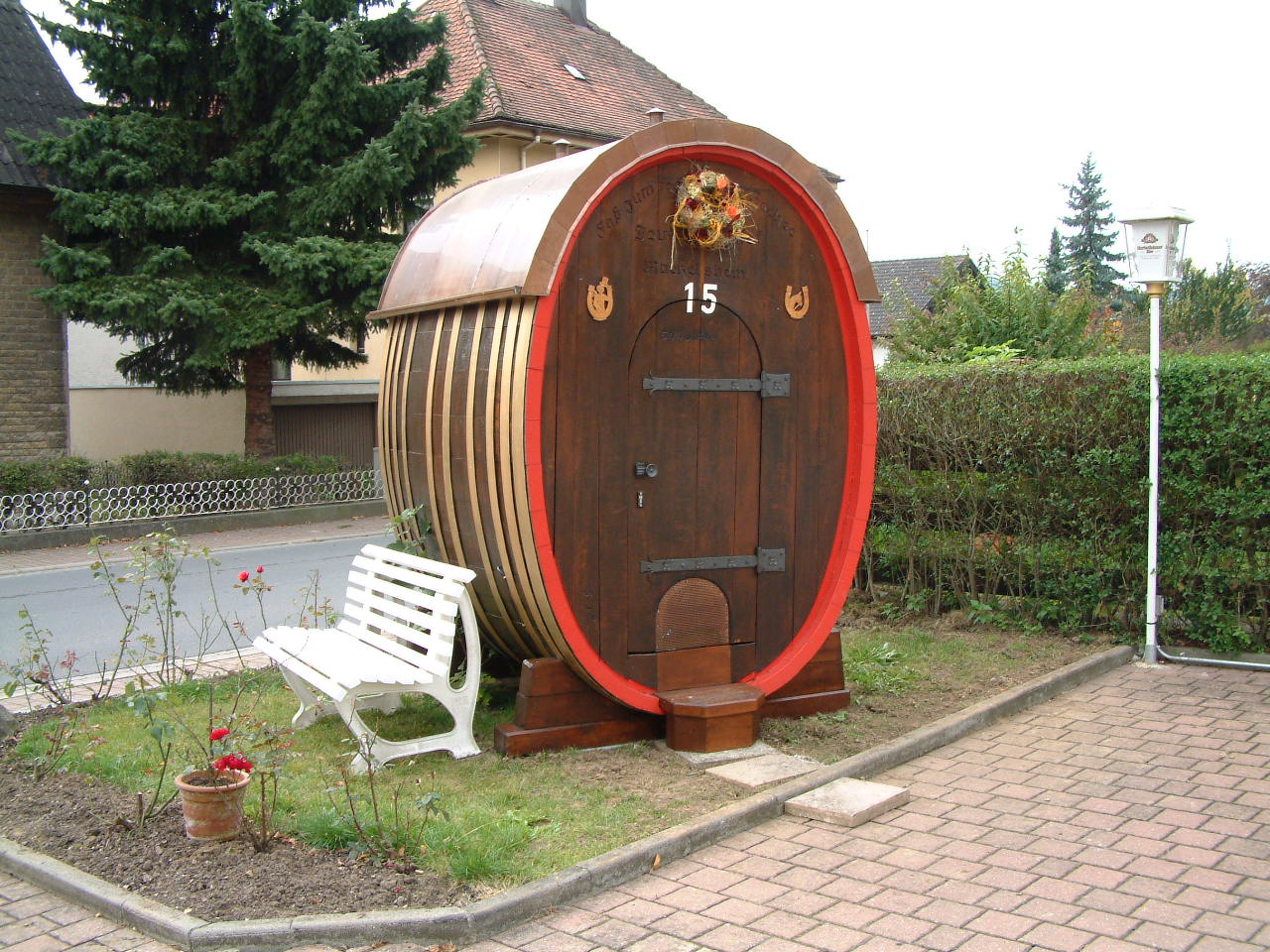 Landgasthof Taubertal Weinfass
